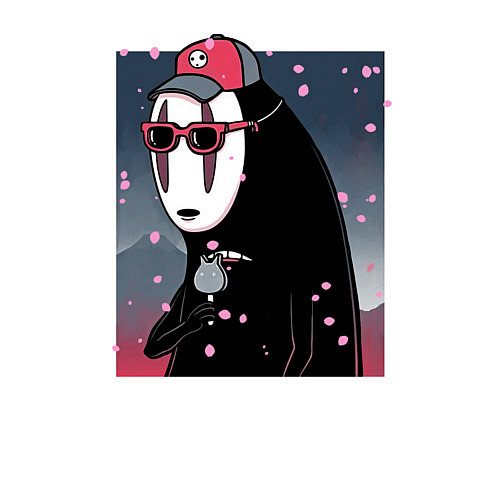 Мужской свитшот Kaonashi / Белый – фото 3