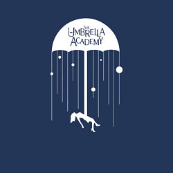 Свитшот хлопковый мужской The umbrella academy, цвет: тёмно-синий — фото 2