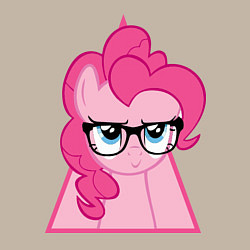 Свитшот хлопковый мужской Pinky Pie hipster, цвет: миндальный — фото 2