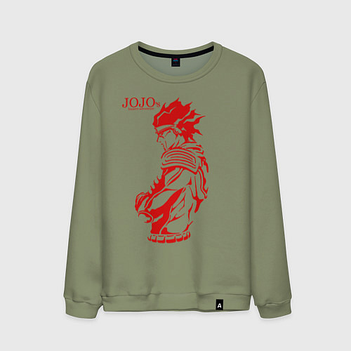 Мужской свитшот JoJo Bizarre Adventure / Авокадо – фото 1