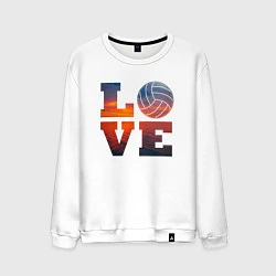 Мужской свитшот LOVE Volleyball