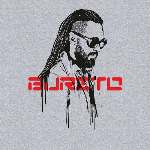 Мужской свитшот Группа Burito / Меланж – фото 3