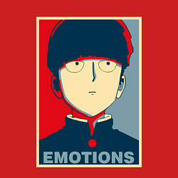 Свитшот хлопковый мужской Mob Emotions Z, цвет: красный — фото 2