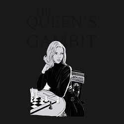 Свитшот хлопковый мужской The queens gambit, цвет: черный — фото 2