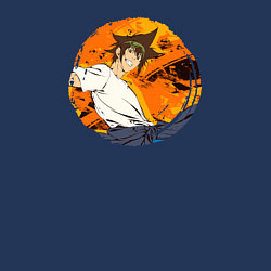 Свитшот хлопковый мужской Mo-Ri, цвет: тёмно-синий — фото 2