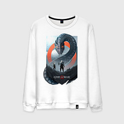 Мужской свитшот Кратос и Атрей