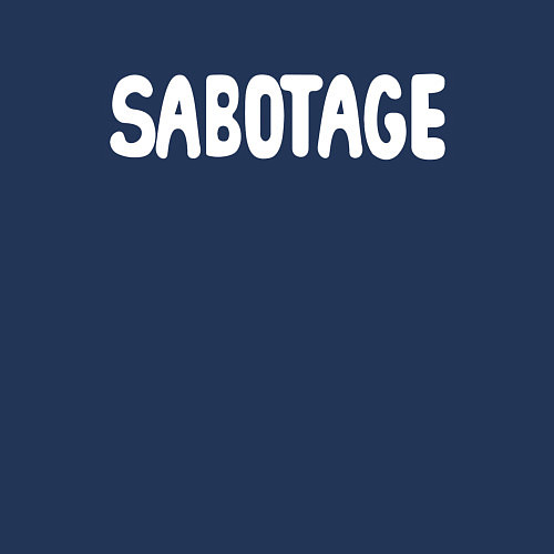 Мужской свитшот AMONG US / Тёмно-синий – фото 3