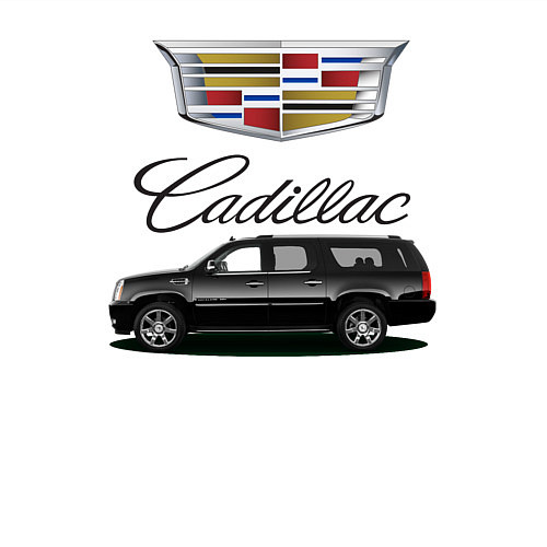 Мужской свитшот Cadillac / Белый – фото 3