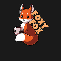 Свитшот хлопковый мужской Fox, цвет: черный — фото 2