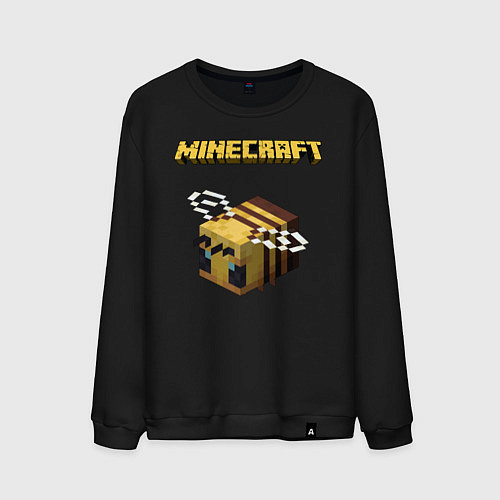 Мужской свитшот Minecraft / Черный – фото 1