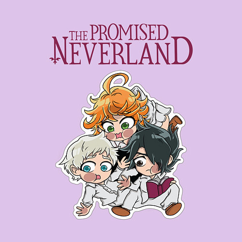 Мужской свитшот The Promised Neverland Z / Лаванда – фото 3