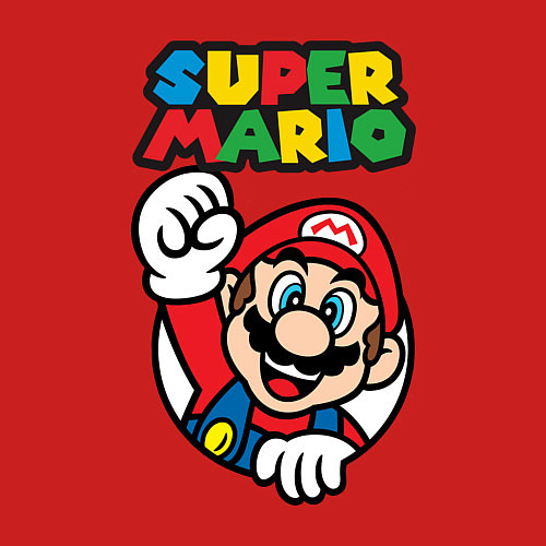 Мужской свитшот Mario / Красный – фото 3