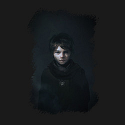 Свитшот хлопковый мужской A Plague Tale Innocence - Hugo, цвет: черный — фото 2