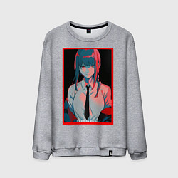 Мужской свитшот Макима человек бензопила Red