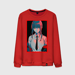 Мужской свитшот Макима человек бензопила Red