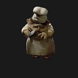 Свитшот хлопковый мужской Little Nightmares, цвет: черный — фото 2