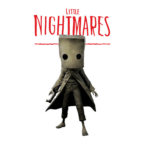 Мужской свитшот Little Nightmares / Белый – фото 3