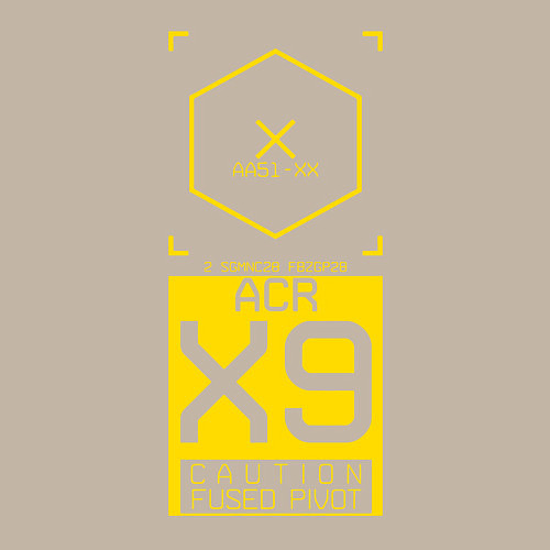 Мужской свитшот ACR X9 Cyberpunk 2077 / Миндальный – фото 3