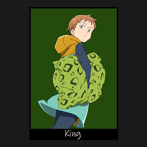 Мужской свитшот Кинг / Черный – фото 3