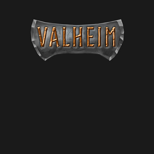 Мужской свитшот Valheim / Черный – фото 3