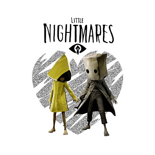 Мужской свитшот Little Nightmares II / Белый – фото 3