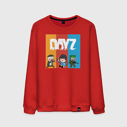 Мужской свитшот DayZ ДэйЗи / Красный – фото 1