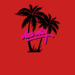 Свитшот хлопковый мужской GTA Vice City, цвет: красный — фото 2