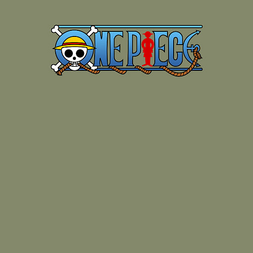 Мужской свитшот ONE PIECE ВАН ПИС / Авокадо – фото 3