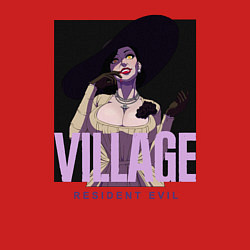 Свитшот хлопковый мужской Resident evil vampire, цвет: красный — фото 2