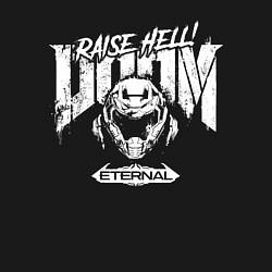 Свитшот хлопковый мужской DOOM Eternal, цвет: черный — фото 2
