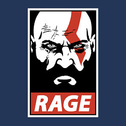 Свитшот хлопковый мужской RAGE GOW, цвет: тёмно-синий — фото 2