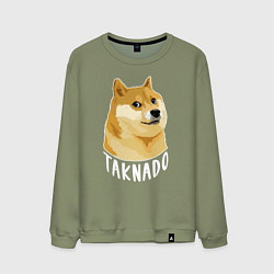 Мужской свитшот ПЕС МЕМTAKNADO