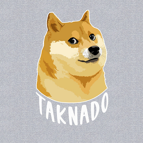 Мужской свитшот ПЕС МЕМTAKNADO / Меланж – фото 3