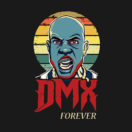 Мужской свитшот DMX - Forever Scream / Черный – фото 3