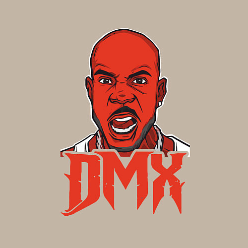 Мужской свитшот DMX Red / Миндальный – фото 3