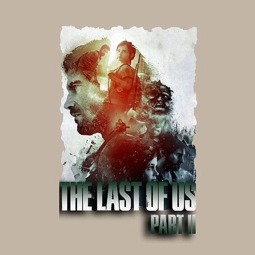 Мужской свитшот Одни из нас the last of us / Миндальный – фото 3