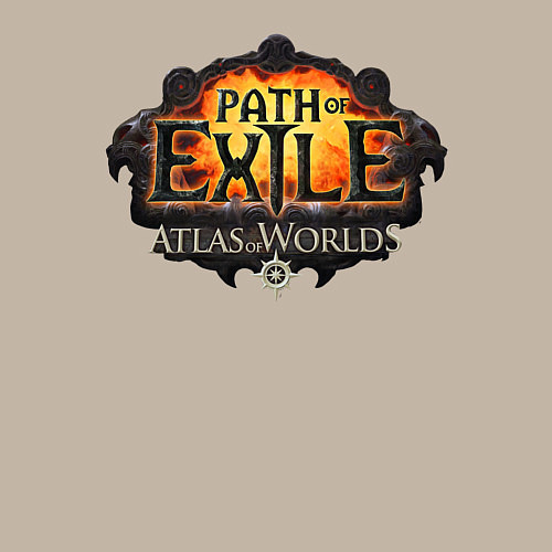 Мужской свитшот Path of Exile / Миндальный – фото 3