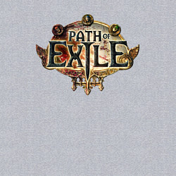 Свитшот хлопковый мужской Path of Exile, цвет: меланж — фото 2