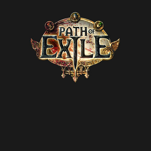 Мужской свитшот Path of Exile / Черный – фото 3