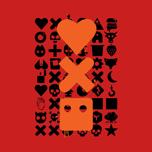 Мужской свитшот Love Death & Robots / Красный – фото 3