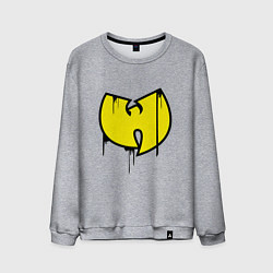 Свитшот хлопковый мужской Wu-Tang - Shaolin, цвет: меланж