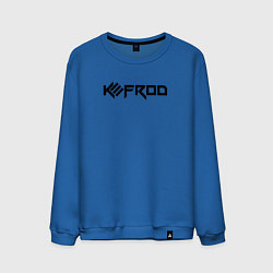 Свитшот хлопковый мужской Kefrod, цвет: синий