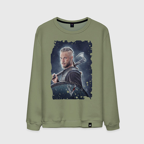 Мужской свитшот Рагнар / Авокадо – фото 1