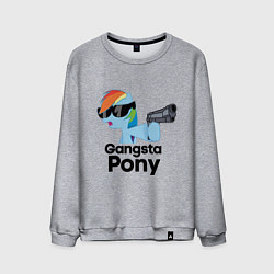 Мужской свитшот Gangsta pony