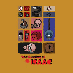 Свитшот хлопковый мужской Isaac starter pack, цвет: горчичный — фото 2