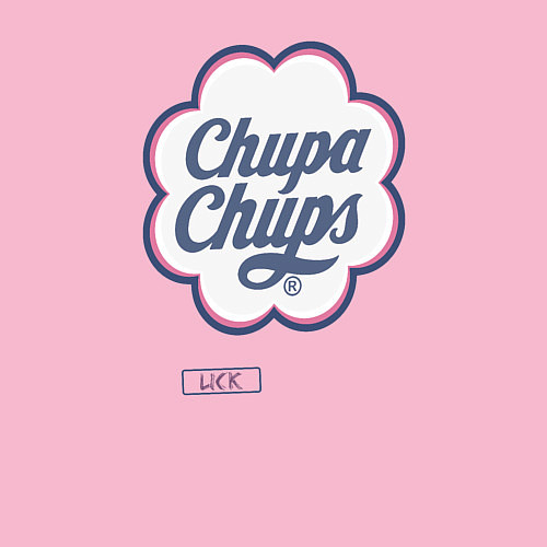 Мужской свитшот Chupa Chups / Светло-розовый – фото 3