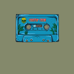 Свитшот хлопковый мужской Кассета Сектор Газа, цвет: авокадо — фото 2