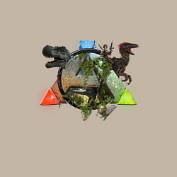 Свитшот хлопковый мужской ARK Survive, цвет: миндальный — фото 2