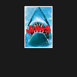 Свитшот хлопковый мужской Jaws classic, цвет: черный — фото 2