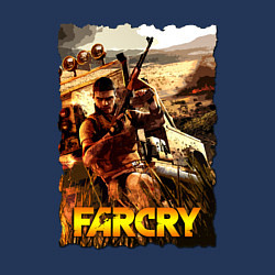 Свитшот хлопковый мужской FARCRY Fortune’s, цвет: тёмно-синий — фото 2